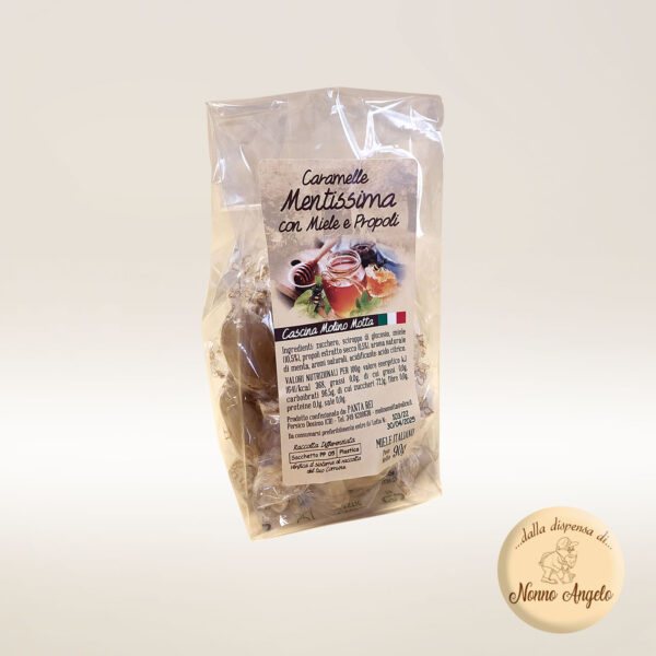 Caramelle al miele. Caramelle Mentissima miele e propoli