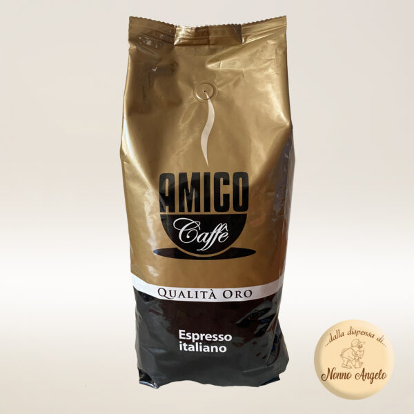 Caffè in grani Amico miscela Oro 1000 gr.