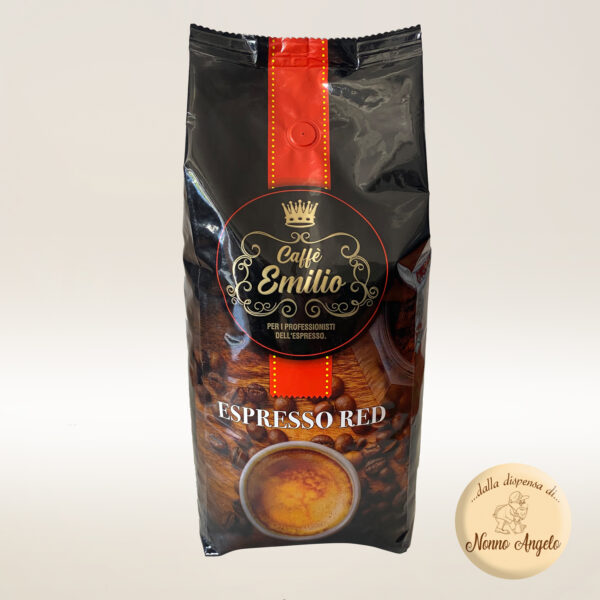 Caffè in grani Amico miscela Emilio Red 1000 gr.
