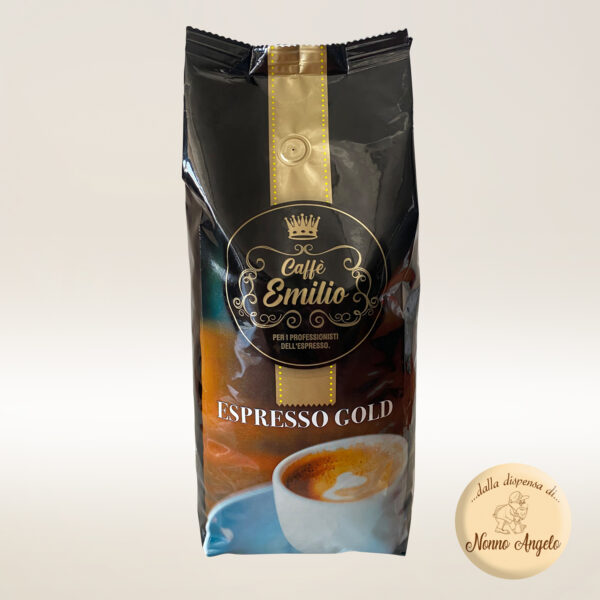 Caffè in grani miscela Emilio Gold 1000 gr.